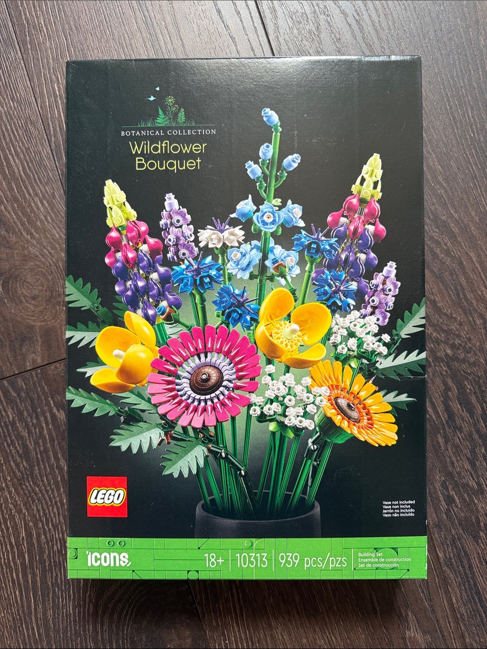 LEGO Icons Wildflower Bouquet Artificial Flowers